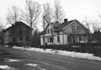 Solliden (gamla lekis), och det övre huset är Löwenholmska (realskolan), Torsby