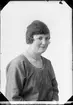 Britta Bylund från Gillinge, Ekeby socken, Uppland 1923