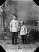 Syskonen Pettersson från Rovsättra, Valö socken, Uppland 1923