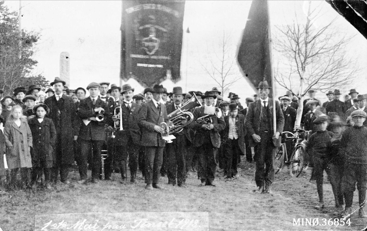 1. mai-tog på Tønset 1918