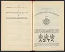 Svenska järnstämplar 1908-1929.
Tryckt.
Ur Carl Sahlins bergshistoriska samling.