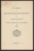 Supplement, Svenska järnstämplar 1909-1912.
Tryckt.
Ur Carl Sahlins bergshistoriska samling.
