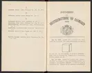 Svenska järnstämplar 1908-1929.
Tryckt.
Ur Carl Sahlins bergshistoriska samling.