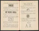 Svenska järnstämplar 1908-1929.
Tryckt.
Ur Carl Sahlins bergshistoriska samling.