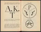 Svenska järnstämplar 1908-1929.
Tryckt.
Ur Carl Sahlins bergshistoriska samling.