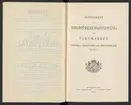 Svenska järnstämplar 1908-1929.
Tryckt.
Ur Carl Sahlins bergshistoriska samling.