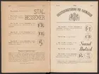 Registreringstidning för varumärken 1885. Serie A, Svenska järnstämplar.
Tryckt.
Ur Carl Sahlins bergshistoriska samling.