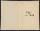 Stämpelbok för järnverken i Sverige 1877.
Tryckt.
Ur Carl Sahlins bergshistoriska samling.