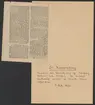Stora Kopparbergets kronologi.

Ur Carl Sahlins bergshistoriska samling.