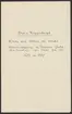 Stora Kopparbergets kronologi.

Ur Carl Sahlins bergshistoriska samling.