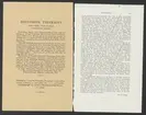 Stora Kopparbergets kronologi. 

Ur Carl Sahlins bergshistoriska samling.