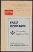 Stora Kopparbergets kronologi. 

Ur Carl Sahlins bergshistoriska samling.