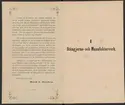 Stämpelbok för Svenska Järnverken 1864, med supplement 1867.
Tryckt.
Ur Carl Sahlins bergshistoriska samling.