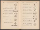 Registreringstidning för varumärken 1885. Serie A, Svenska järnstämplar.
Tryckt.
Ur Carl Sahlins bergshistoriska samling.