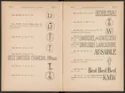 Registreringstidning för varumärken 1885. Serie A, Svenska järnstämplar.
Tryckt.
Ur Carl Sahlins bergshistoriska samling.