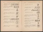 Registreringstidning för varumärken 1885. Serie A, Svenska järnstämplar.
Tryckt.
Ur Carl Sahlins bergshistoriska samling.