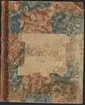 Stämpelbok vid Stockholms stora järn- och metallvåg inrättad år 1796.
Handskrift.
Ur Carl Sahlins bergshistoriska samling.