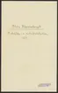Stora Kopparbergets kronologi. 

Ur Carl Sahlins bergshistoriska samling.