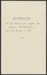 Stora Kopparbergets kronologi. 

Ur Carl Sahlins bergshistoriska samling.