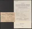 Kiirunavaara.
Kirunagruvans kronologi.
Ur Carl Sahlins bergshistoriska samling.