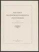 Höganäs stenkolsgruvors kronologi.
Ur Carl Sahlins bergshistoriska samling.