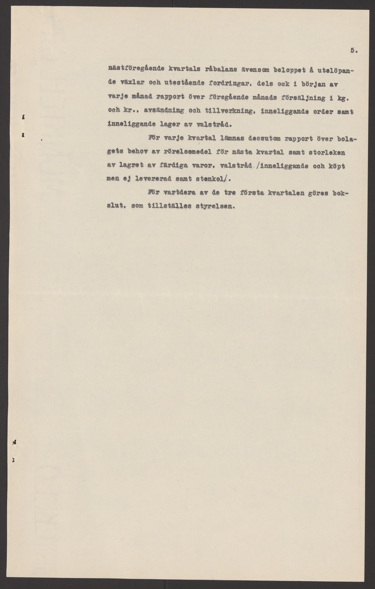 Gunnebo bruks kronologi.
Ur Carl Sahlins bergshistoriska samling.
