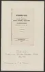 Höganäs stenkolsgruvors kronologi.
Ur Carl Sahlins bergshistoriska samling.
