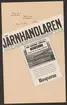 Husqvarna vapenfabriks kronologi.
Ur Carl Sahlins bergshistoriska samling.