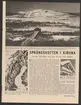 Kiirunavaara.
Kirunagruvans kronologi.
Ur Carl Sahlins bergshistoriska samling.