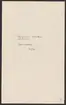 Höganäs stenkolsgruvors kronologi.
Ur Carl Sahlins bergshistoriska samling.