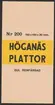 Höganäs stenkolsgruvors kronologi.
Ur Carl Sahlins bergshistoriska samling.