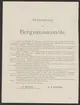 Kiirunavaara.
Kirunagruvans kronologi.
Ur Carl Sahlins bergshistoriska samling.