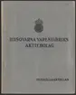 Husqvarna vapenfabriks kronologi.
Ur Carl Sahlins bergshistoriska samling.