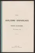 Uddeholmsverkens kronologi.
Uddeholms AB.
Ur Carl Sahlins bergshistoriska samling.