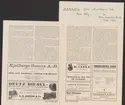Uddeholmsverkens kronologi.
Uddeholms AB.
Ur Carl Sahlins bergshistoriska samling.