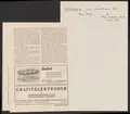 Uddeholmsverkens kronologi.
Uddeholms AB.
Ur Carl Sahlins bergshistoriska samling.