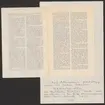 Uddeholmsverkens kronologi.
Uddeholms AB.
Ur Carl Sahlins bergshistoriska samling.