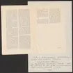 Uddeholmsverkens kronologi.
Uddeholms AB.
Ur Carl Sahlins bergshistoriska samling.