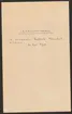 Uddeholmsverkens kronologi.
Uddeholms AB.
Ur Carl Sahlins bergshistoriska samling.