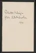 Uddeholmsverkens kronologi.
Uddeholms AB.
Ur Carl Sahlins bergshistoriska samling.