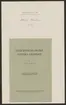 Uddeholmsverkens kronologi.
Uddeholms AB.
Ur Carl Sahlins bergshistoriska samling.