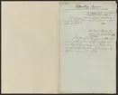 Uddeholmsverkens kronologi.
Uddeholms AB.
Ur Carl Sahlins bergshistoriska samling.