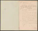 Uddeholmsverkens kronologi.
Uddeholms AB.
Ur Carl Sahlins bergshistoriska samling.
