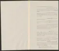 Uddeholmsverkens kronologi.
Uddeholms AB.
Ur Carl Sahlins bergshistoriska samling.