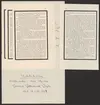 Uddeholmsverkens kronologi.
Uddeholms AB.
Ur Carl Sahlins bergshistoriska samling.