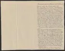 Uddeholmsverkens kronologi.
Uddeholms AB.
Ur Carl Sahlins bergshistoriska samling.