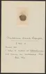Uddeholmsverkens kronologi.
Uddeholms AB.
Ur Carl Sahlins bergshistoriska samling.
