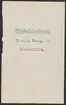 Fyndigheter.
Ämnesordnade handlingar av bergshistoriskt och bergstekniskt innehåll.
Ur Carl Sahlins bergshistoriska samling.