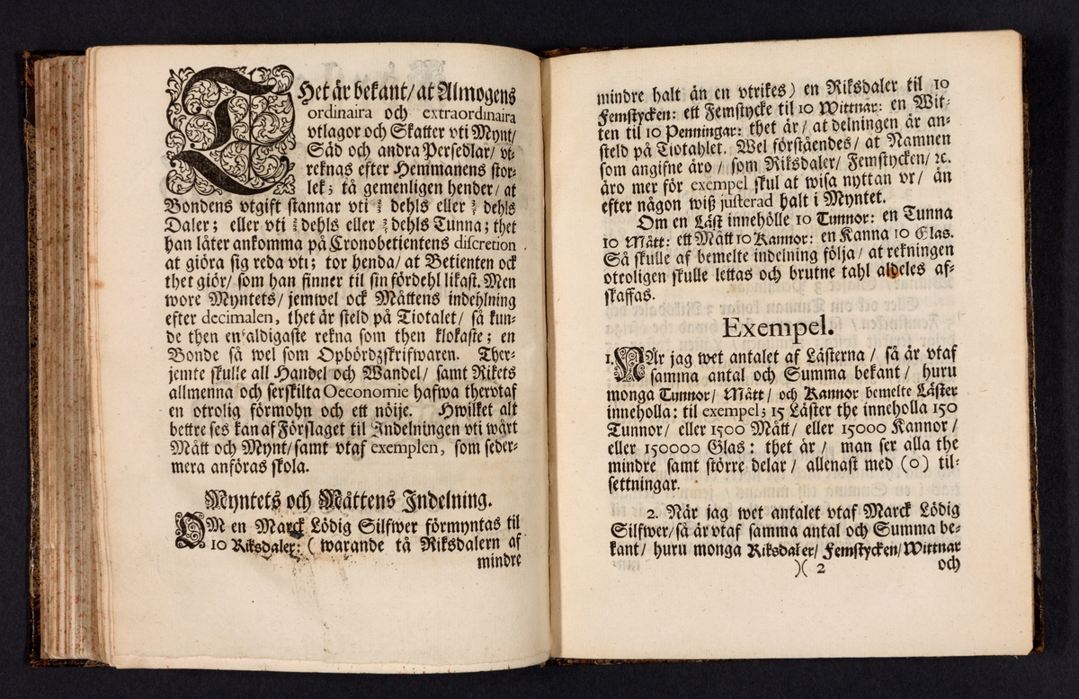 Daedalus Hyperboreus, eller några nya mathematiska och physicaliska försök.
Tidskrift, inbunden. Tryckt i Uppsala 1716-1717.
Av Emanuel Swedenborg.