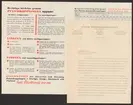 Uddeholmsverkens kronologi.
Uddeholms AB.
Ur Carl Sahlins bergshistoriska samling.